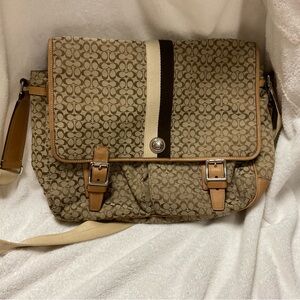 Coach large messenger bag